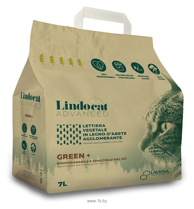 Фотографии LindoCat Advanced Green + 7л