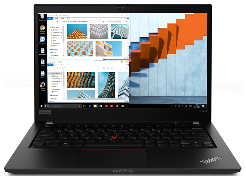 Фотографии Lenovo ThinkPad T14 Gen1 AMD (20UD001QRT)