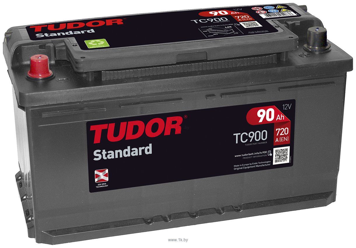 Фотографии Tudor Standard TC901 (90Ah)
