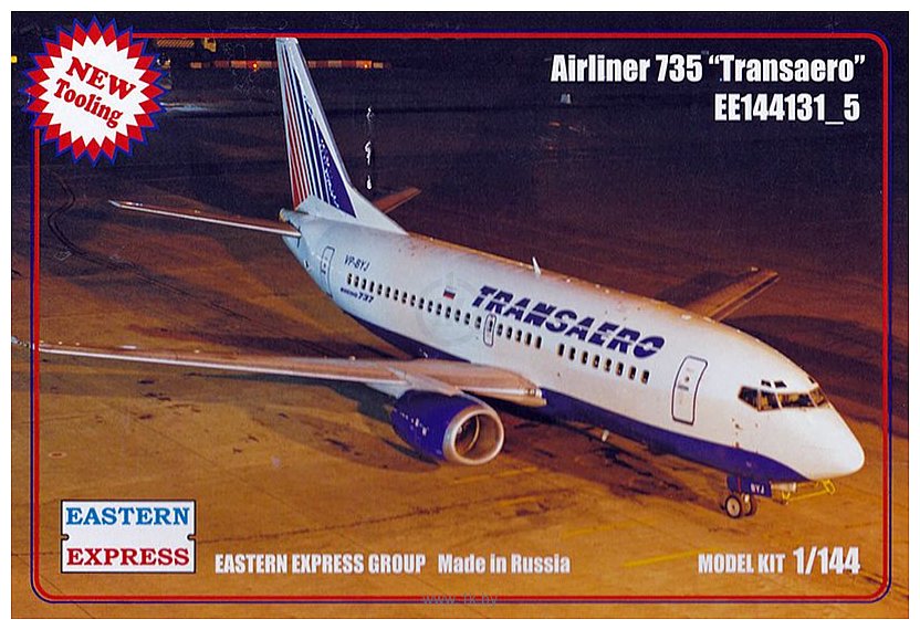 Фотографии Eastern Express Авиалайнер 737-500 Transaero EE144131-5