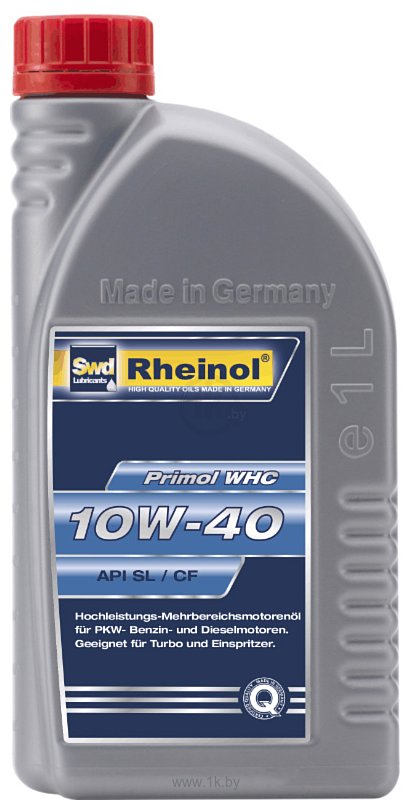 Фотографии Rheinol Primol WHC 10W-40 1л