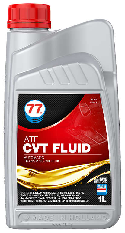 Фотографии 77 Lubricants ATF CVT 1л