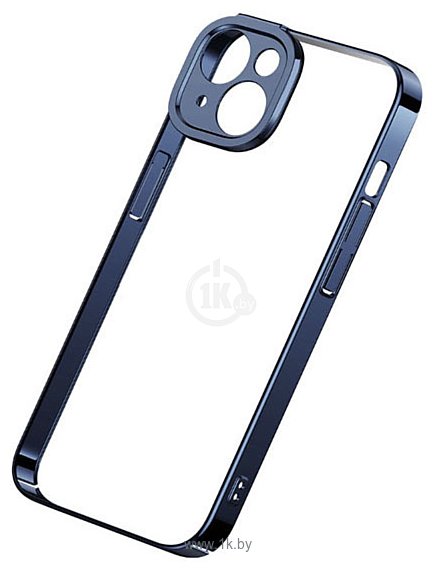 Фотографии Baseus Glitter Series Case для iPhone 14 Plus (синий)