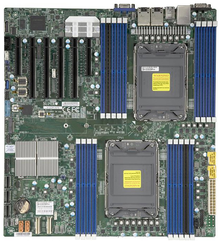 Фотографии Supermicro MBD-X12DPI-NT6-B