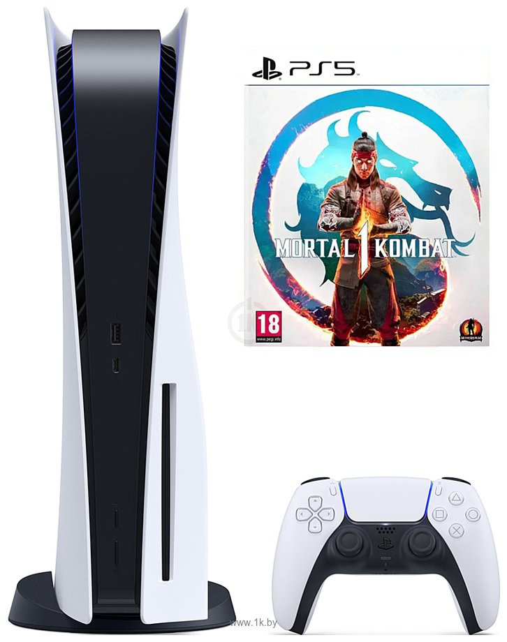 Фотографии Sony PlayStation 5 + Mortal Kombat 1