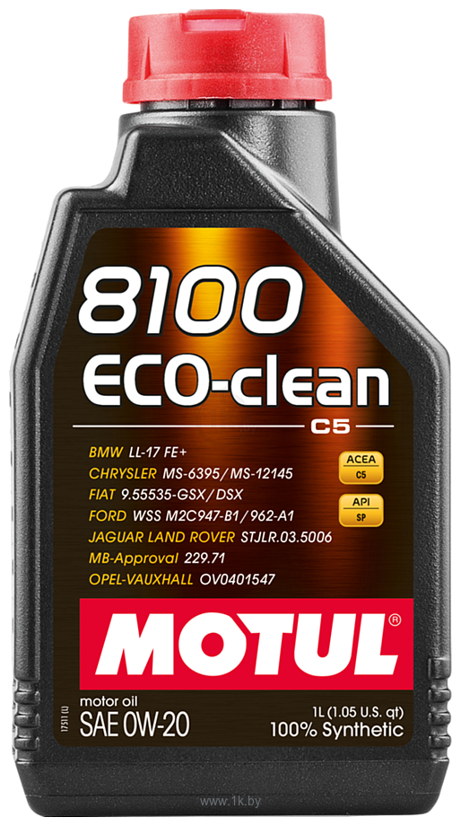 Фотографии Motul 8100 Eco-clean 0W-20 1л