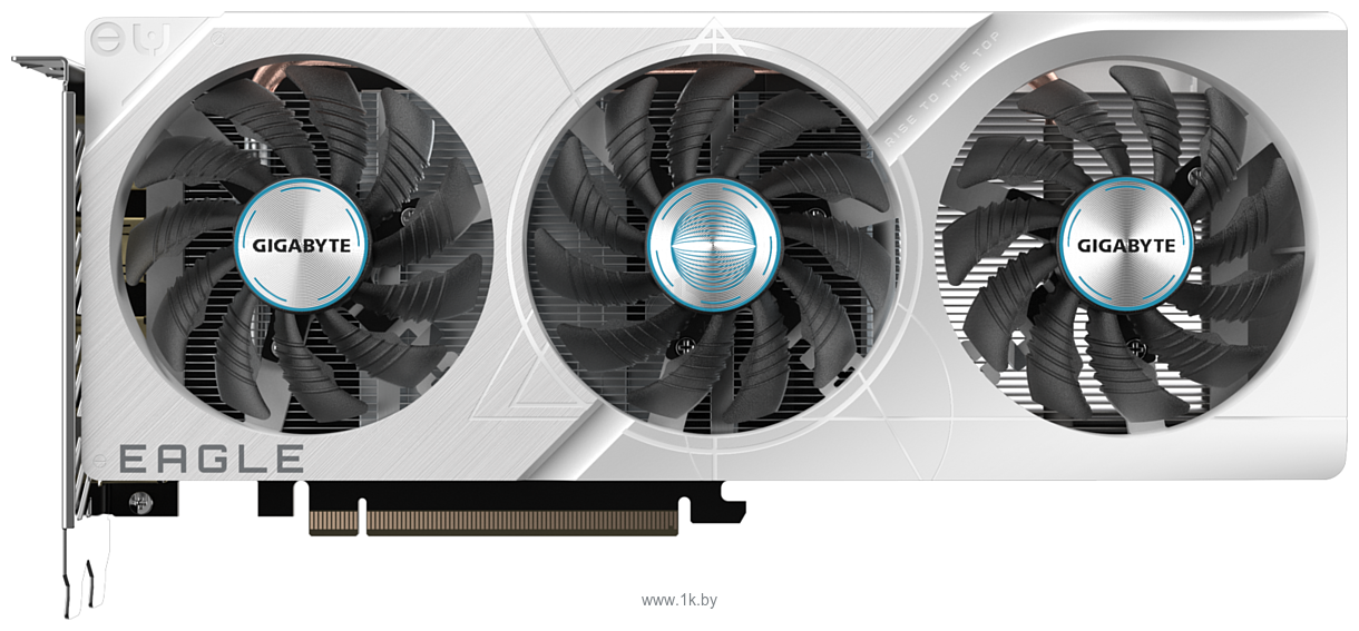 Фотографии Gigabyte GeForce RTX 4060 Ti Eagle OC Ice 8G (GV-N406TEAGLEOC ICE-8GD)