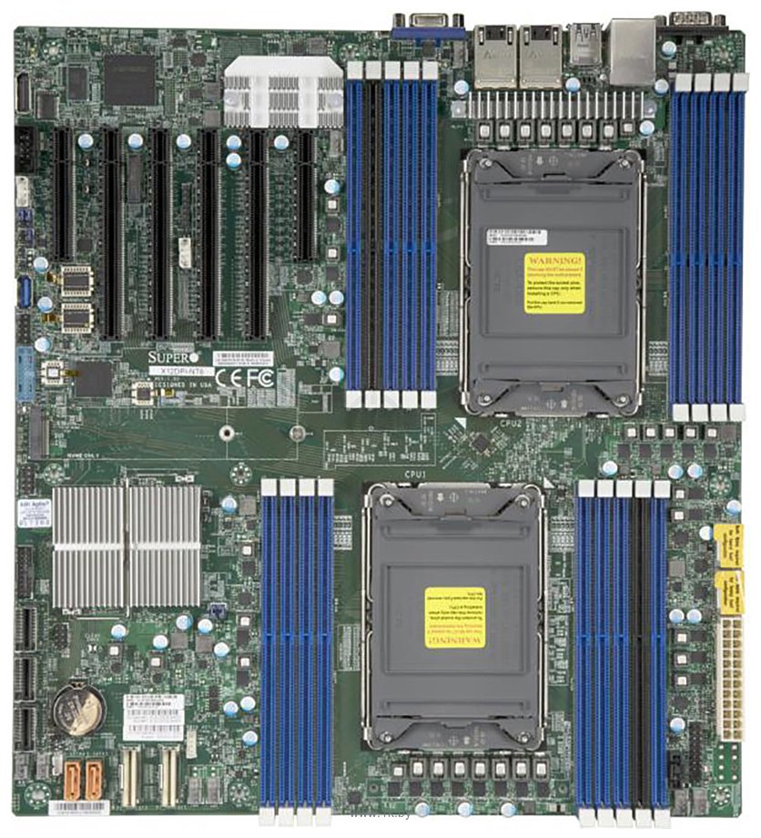 Фотографии Supermicro MBD-X12DPI-NT6-O