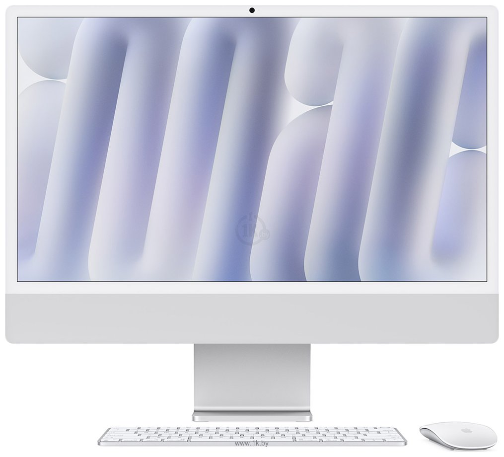 Фотографии Apple iMac M4 2024 24GB/512GB (10 ядер, серебристый)