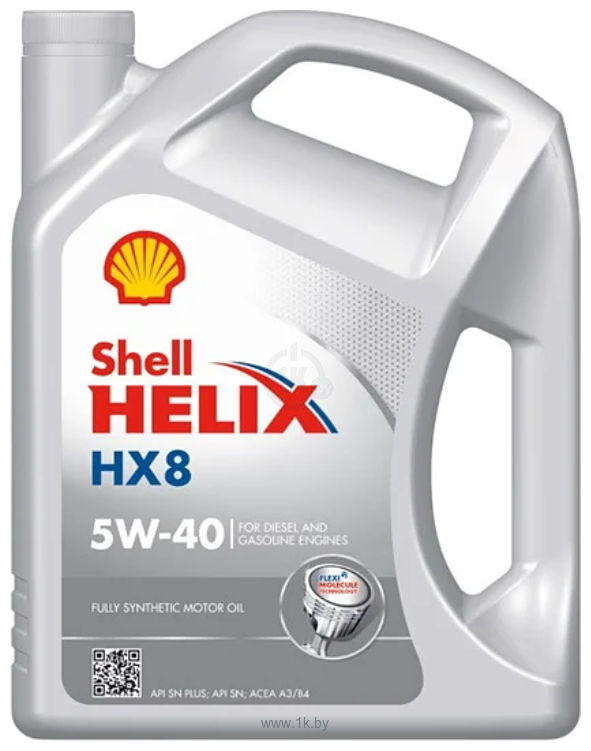 Фотографии Shell Helix HX8 Synthetic 5W-40 5л