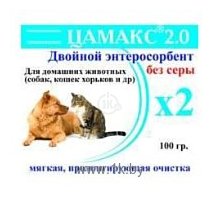 Фотографии Цамакс Двойной энтеросорбент для домашних животных (мягкая, пролонгирующая очистка)