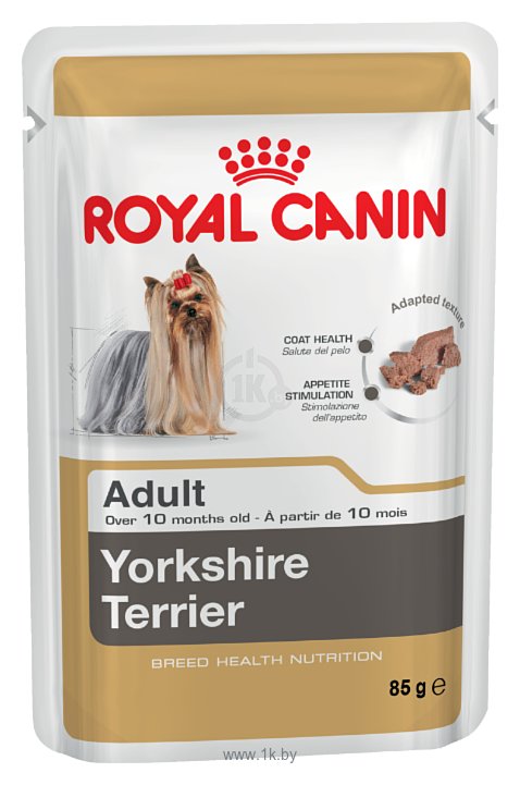 Фотографии Royal Canin Yorkshire Terrier Adult (паштет) (0.085 кг) 24 шт.