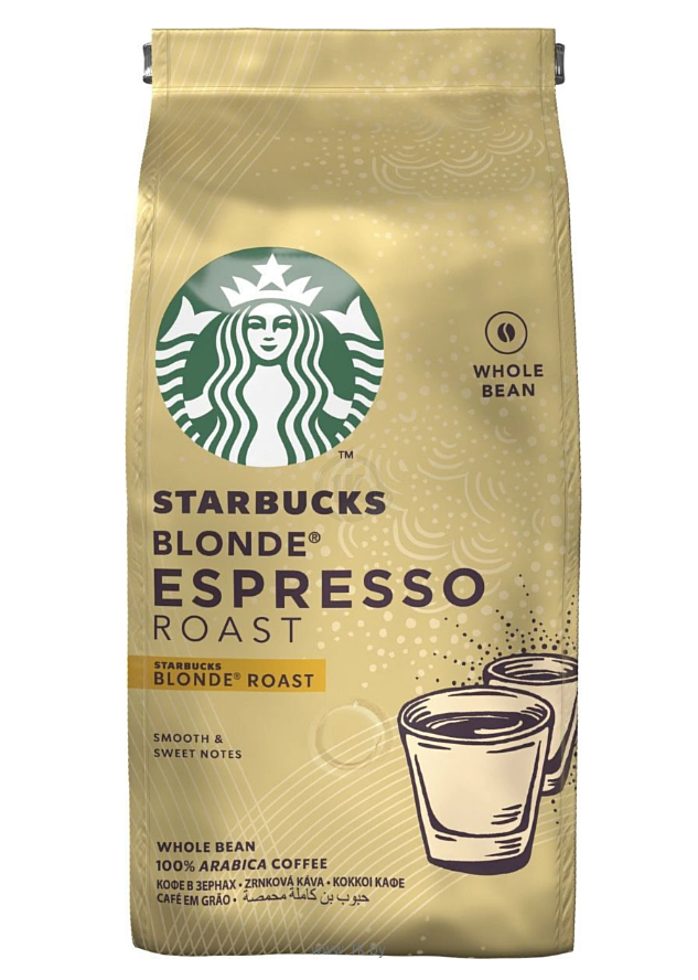 Фотографии Starbucks Blonde Espresso Roast в зернах 200 г