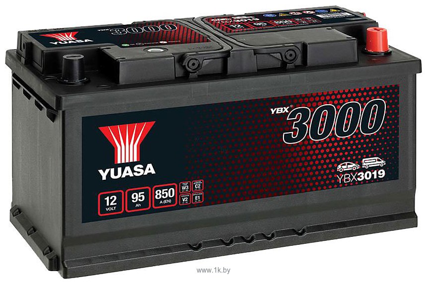 Фотографии Yuasa YBX3000 YBX3019 (95Ah)