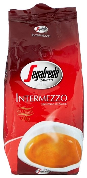 Фотографии Segafredo Intermezzo в зернах 1 кг