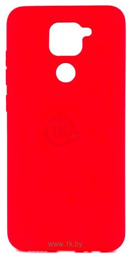 Фотографии Case Liquid для Redmi Note 9 (красный)