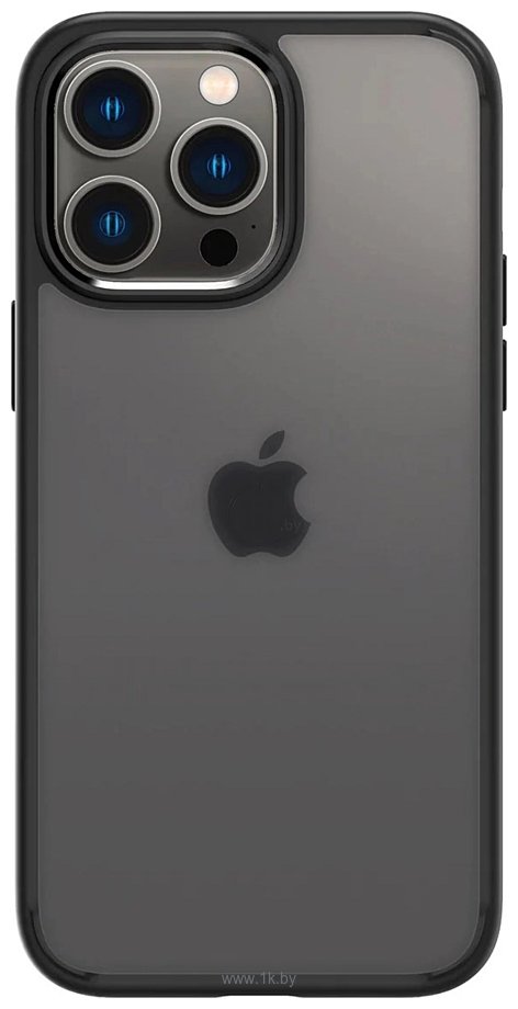 Фотографии Spigen Ultra Hybrid для iPhone 14 Pro ACS04968 (черный)