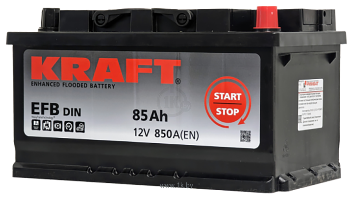 Фотографии KRAFT EFB R+ (85Ah)