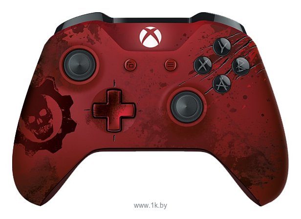 Фотографии Microsoft Xbox One Wireless Controller Gears of War 4 Crimson Omen