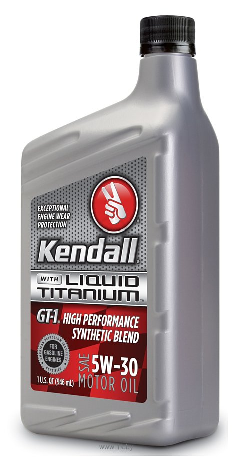 Фотографии Kendall GT-1 HP Synthetic Blend 5W-30 0.946л
