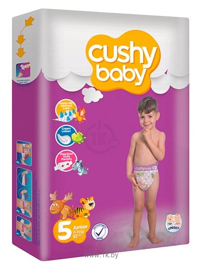 Фотографии Cushy Baby Junior 11-25 кг (52 шт.)