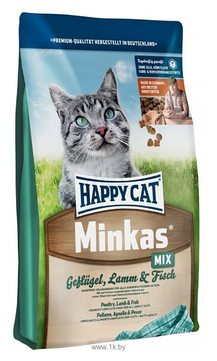 Фотографии Happy Cat (1.5 кг) Minkas Mix