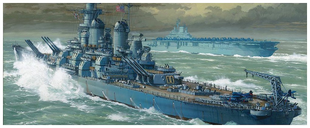 Фотографии Hasegawa Линкор U.S. Navy Battleship USS Missouri