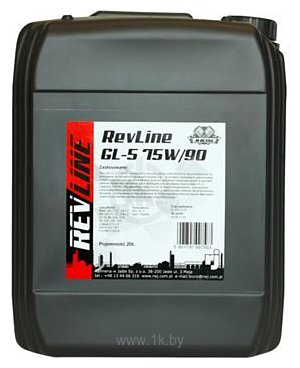 Фотографии Revline Semisynthetic GL-5 75W-80 20л