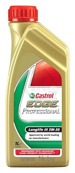 Фотографии Castrol EDGE Professional LongLife III 5W-30 1л