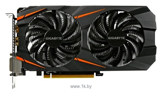 Фотографии GIGABYTE GeForce GTX 1060 1531Mhz PCI-E 3.0 3072Mb 8008Mhz 192 bit 2xDVI HDMI HDCP Windforce