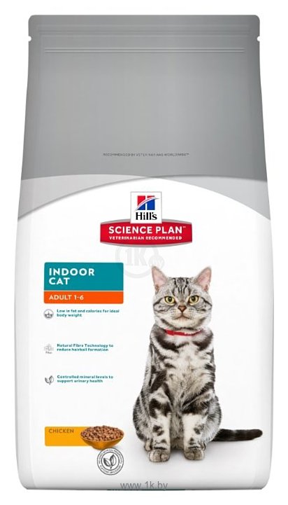 Фотографии Hill's Science Plan Feline Adult Indoor Cat Chicken (4 кг)