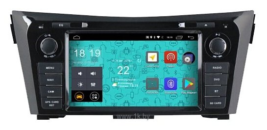 Фотографии Parafar 4G/LTE Nissan Xtrail / Qashqai 2014+ DVD Android 7.1.1 (PF988D)