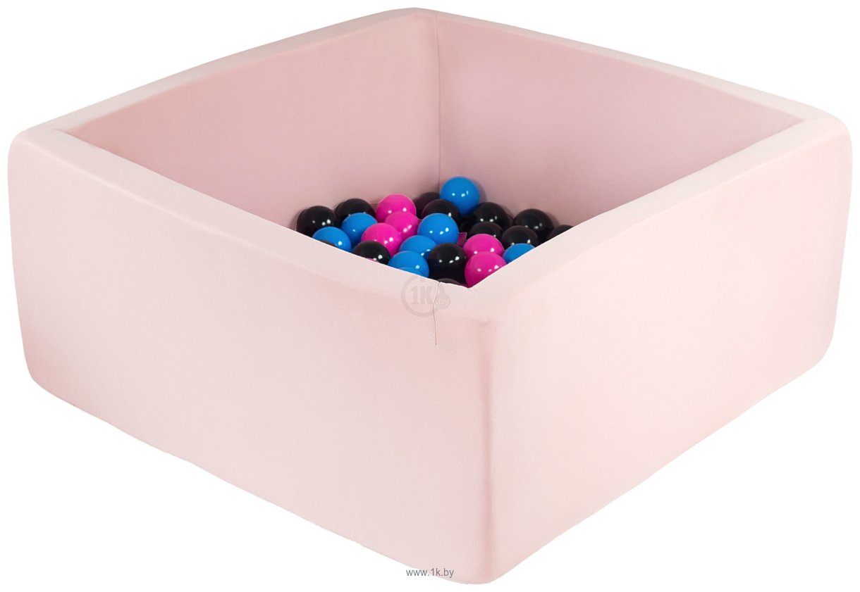Фотографии Misioo 90x90x40 200 шаров (светло-розовый)