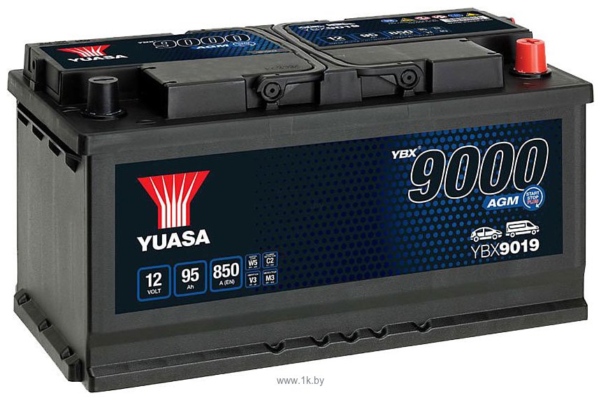 Фотографии Yuasa YBX9000 YBX9019 (95Ah)