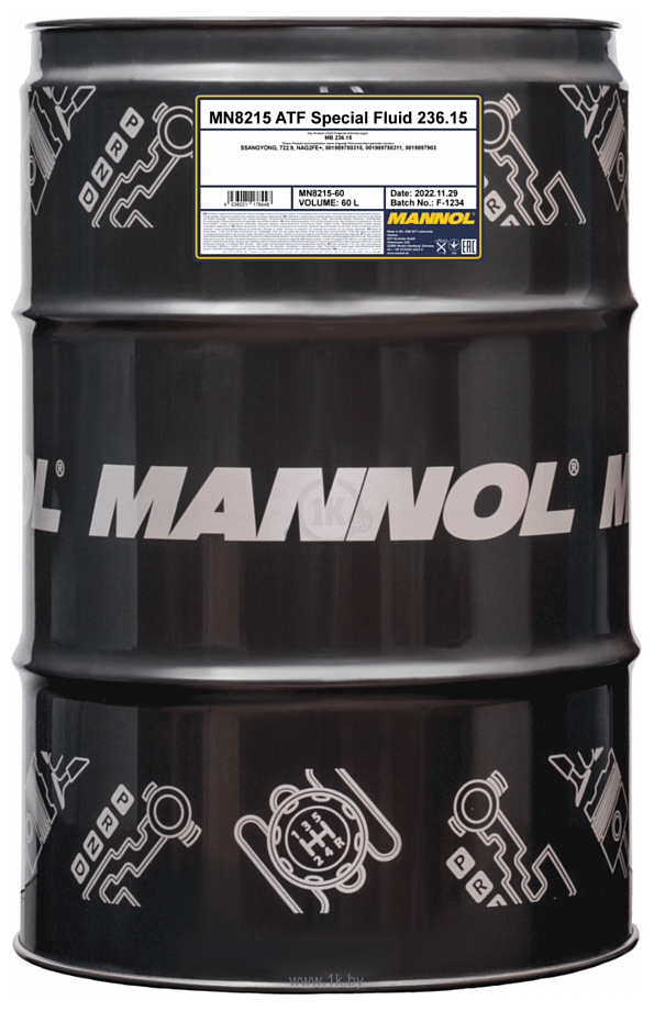 Фотографии Mannol ATF Special Fluid 236.15 MN8215-60 60л