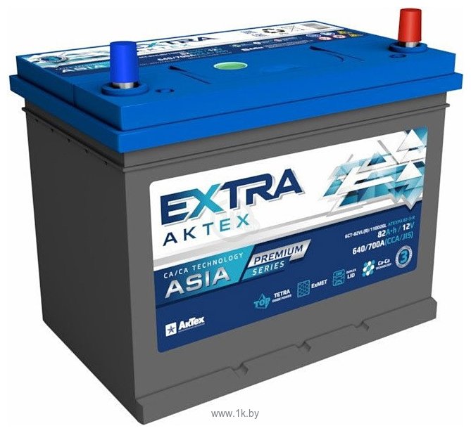 Фотографии АкТех Extra Premium Asia R+ (82Ah)