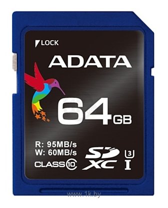 Фотографии ADATA Premier Pro SDXC Class 10 UHS-I U3 64GB