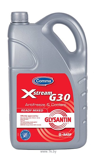 Фотографии Comma Xstream G30 Antifreeze & Coolant Ready Mixed 5л