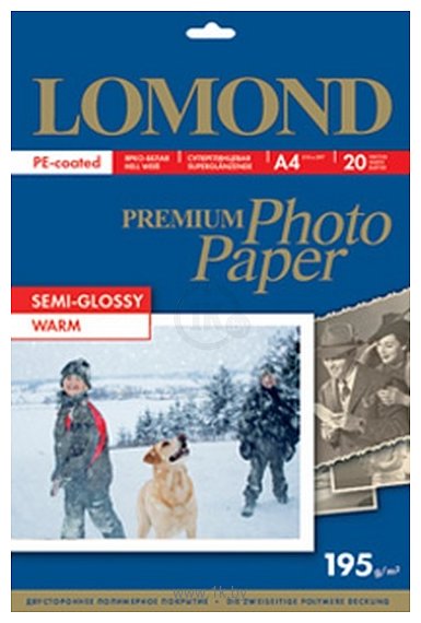 Фотографии Lomond Premium Photo Paper A4 192 г/кв.м. 20 листов (1101307)