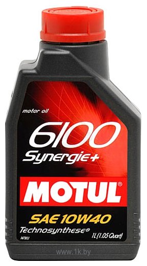 Фотографии Motul 6100 Synergie + 10W40 1л