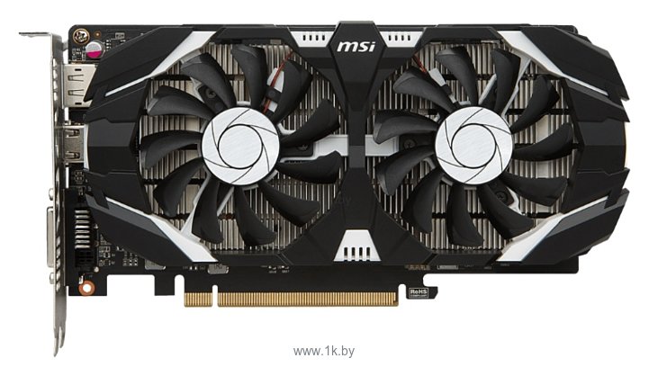 Фотографии MSI GeForce GTX 1050 Ti OC Dual Fans