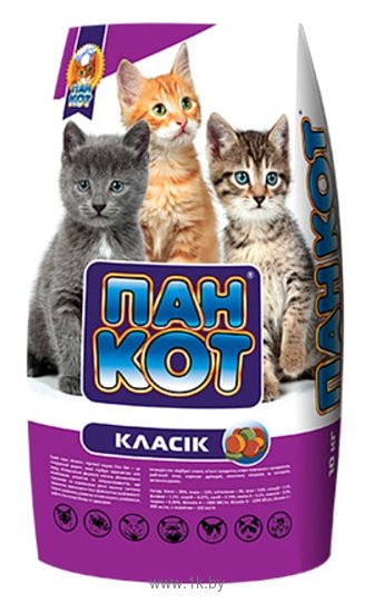 Фотографии Пан Кот Классик для котят (10 кг)