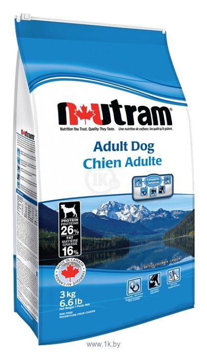 Фотографии Nutram Adult Dog (0.8 кг)