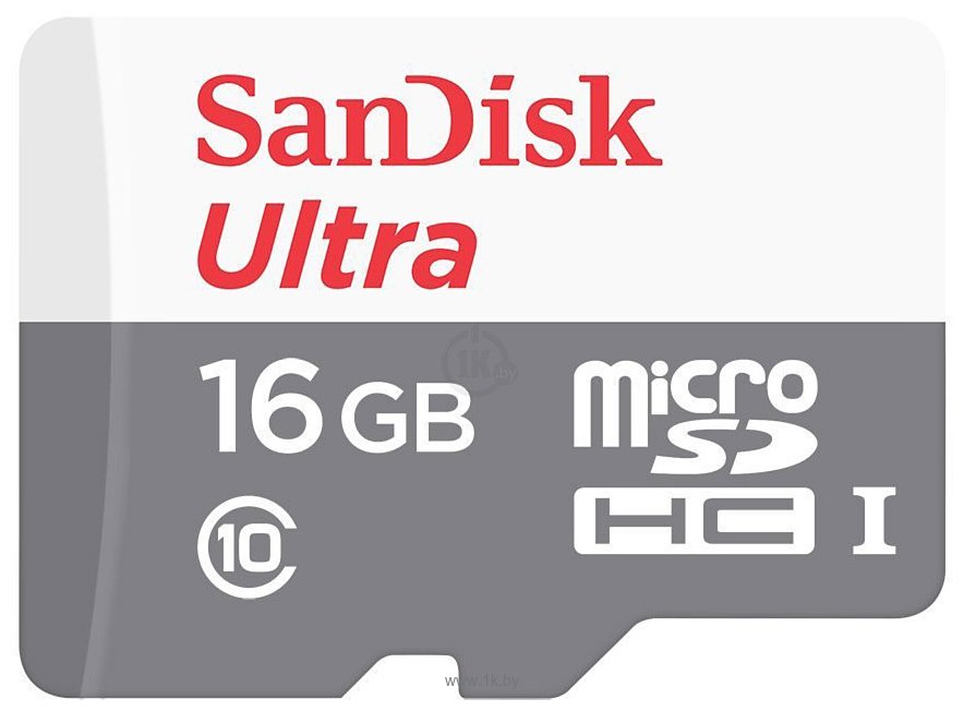 Фотографии Sandisk Ultra microSDHC 16Gb Class 10 (SDSQUNB-016G-GN3MN)