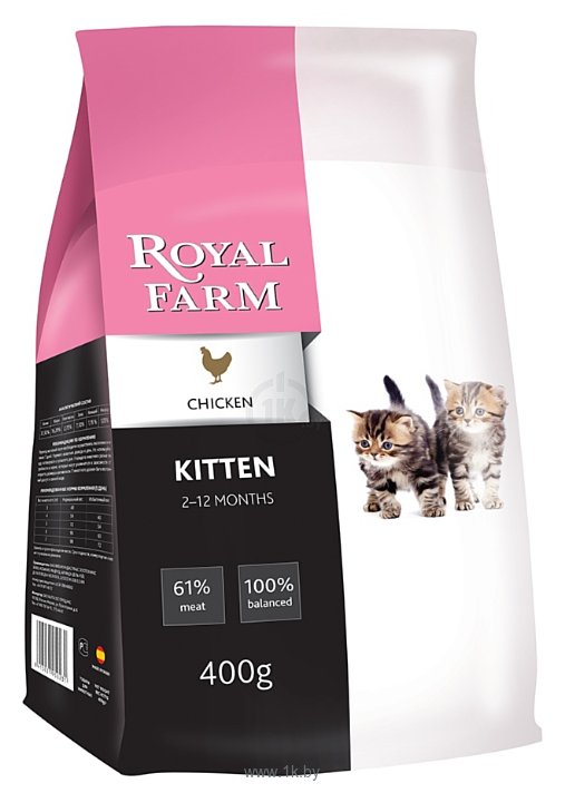 Фотографии Royal Farm (2 кг) Сухой корм для кошек Kitten Chicken