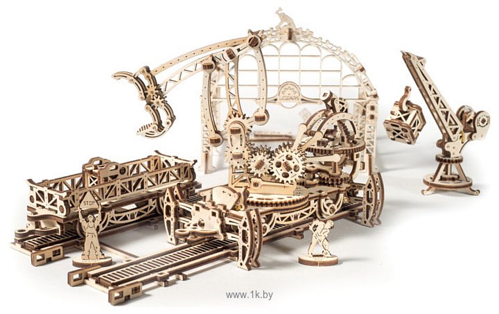 Фотографии Ugears Манипулятор на рельсах