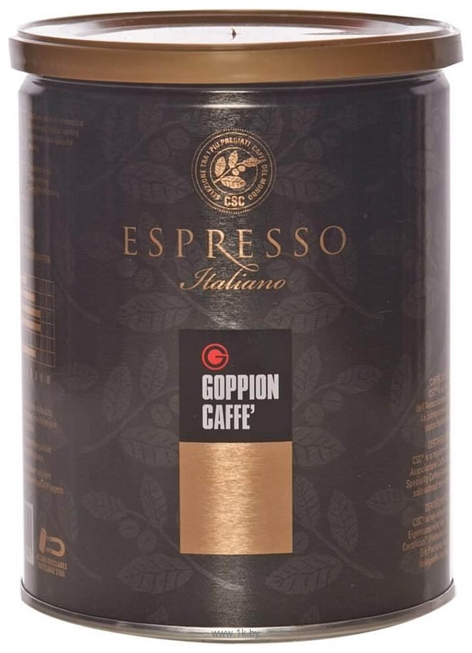 Фотографии Goppion Caffe Espresso Italiano молотый 250 г