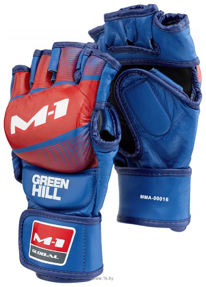 Фотографии Green Hill MMA-00016 (XL, синий/красный)