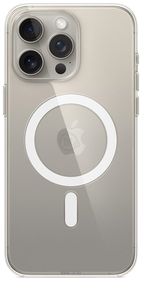 Фотографии Apple MagSafe Clear Case для iPhone 15 Pro Max (прозрачный)