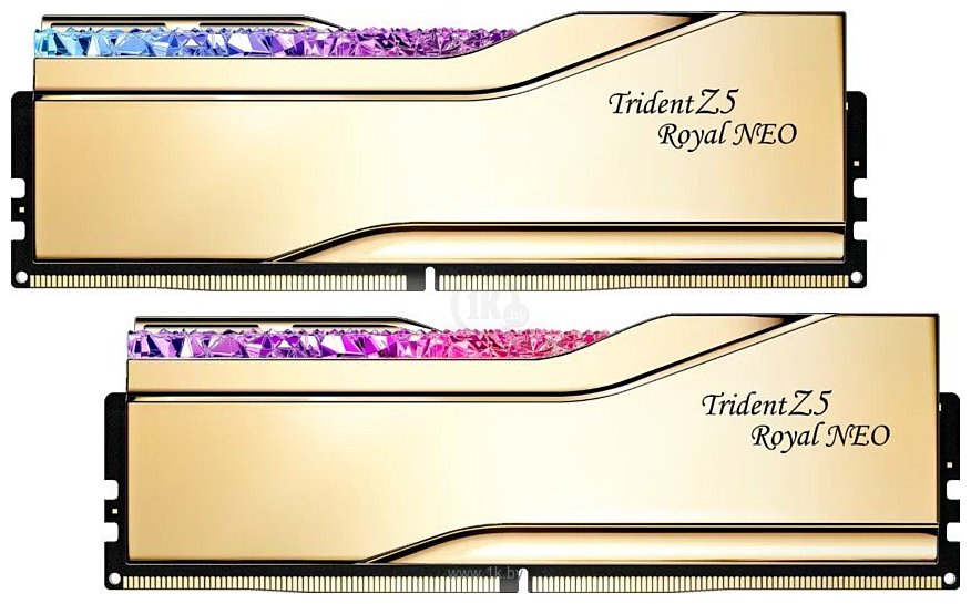 Фотографии G.SKILL Trident Z5 Royal Neo F5-6000J2836G16GX2-TR5G Фотографии G.SKILL Trident Z5 Royal Neo F5-6000J2836G16GX2-TR5G